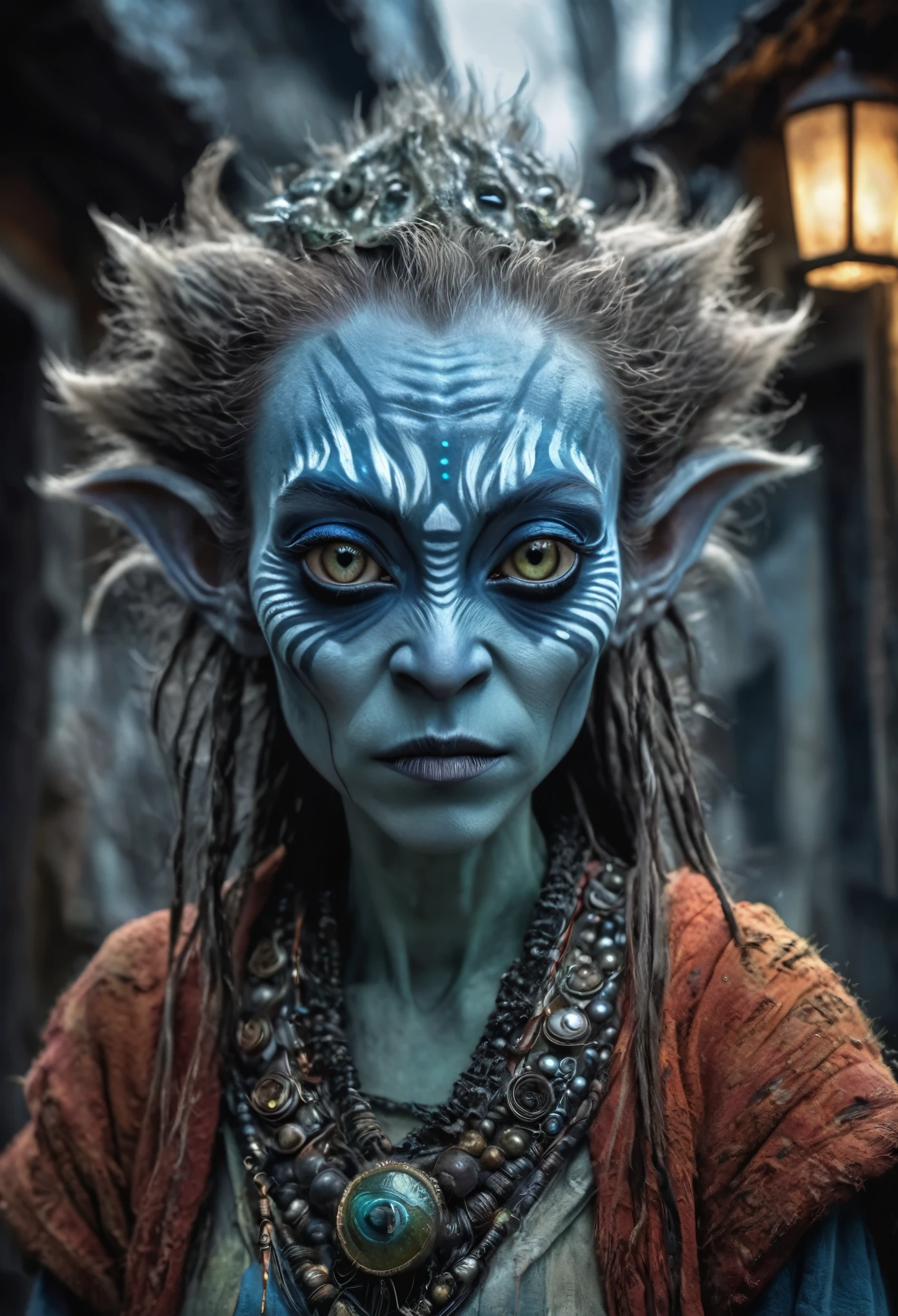 pretty face,eyebrow up,full body length shot,niobium ahsoka tano,full body length shot,very beggar niobium Manganite The Alien Entity, babychild, wants eat,survival in criminal city of future,full body shot of full body shot of psychedelic style of A beautiful tander alien female creature with face fully covered lizard scale with fluffy eyes embedded into a canvas,The iris looks weird, attractive, (the eyelid is covered with sparkling lizard scales), The stars in space is reflected in the pupil, goose down eyelashes, long wavy red luminescent hair, sadistic smile:1.1, she is dressed in baggy clothes, sitting on a bench outside the house of dwarves in the setting of the Lord of the Rings, . Whole outfit, clear, sharp, balanced
,Extremely detailed,High contrast,Masterpiece,Realism,Ultra Detailed, intricate details,realistic humid leather, cinematic style,irina yermolova,high contrast,hdr,extremely detailed, [deep night landscape],masterpiece,intricate details,faded,eyes extremely detailed,Silverclaw,view from height,full-body-shot,High contrast,Masterpiece,Realistic,Ultra Detailed,intricate details,realistic humid skin,extremly intricate,realism,photorealism, cinematic style,irina yermolova,HDR,((Wangechi Quality)),extremely detailed, [night landscape],masterpiece,intricate details,faded,eyes extremely detailed, high detailed eyes,16k resolution,RAW, Nikon Z9,chinese orc's village of fishers on seaside,authentic,full body length,Labradorite babygirl,native italian troll ,pretty face,eyebrow up,full body shot,ominous landscape,glate gray atmosphere,by art Simon Stalenhag,Nicola Samori,(((Wangechi Mutu))),prime colors,urban,extremely detailed,masterpiece,intricate details,faded,eyes extremely detailed, high detailed eyes,4k resolution,RAW, Nikon Z9,scary town,stalker,goblin,Dubai of United Arab Emirates,pregnant bitch