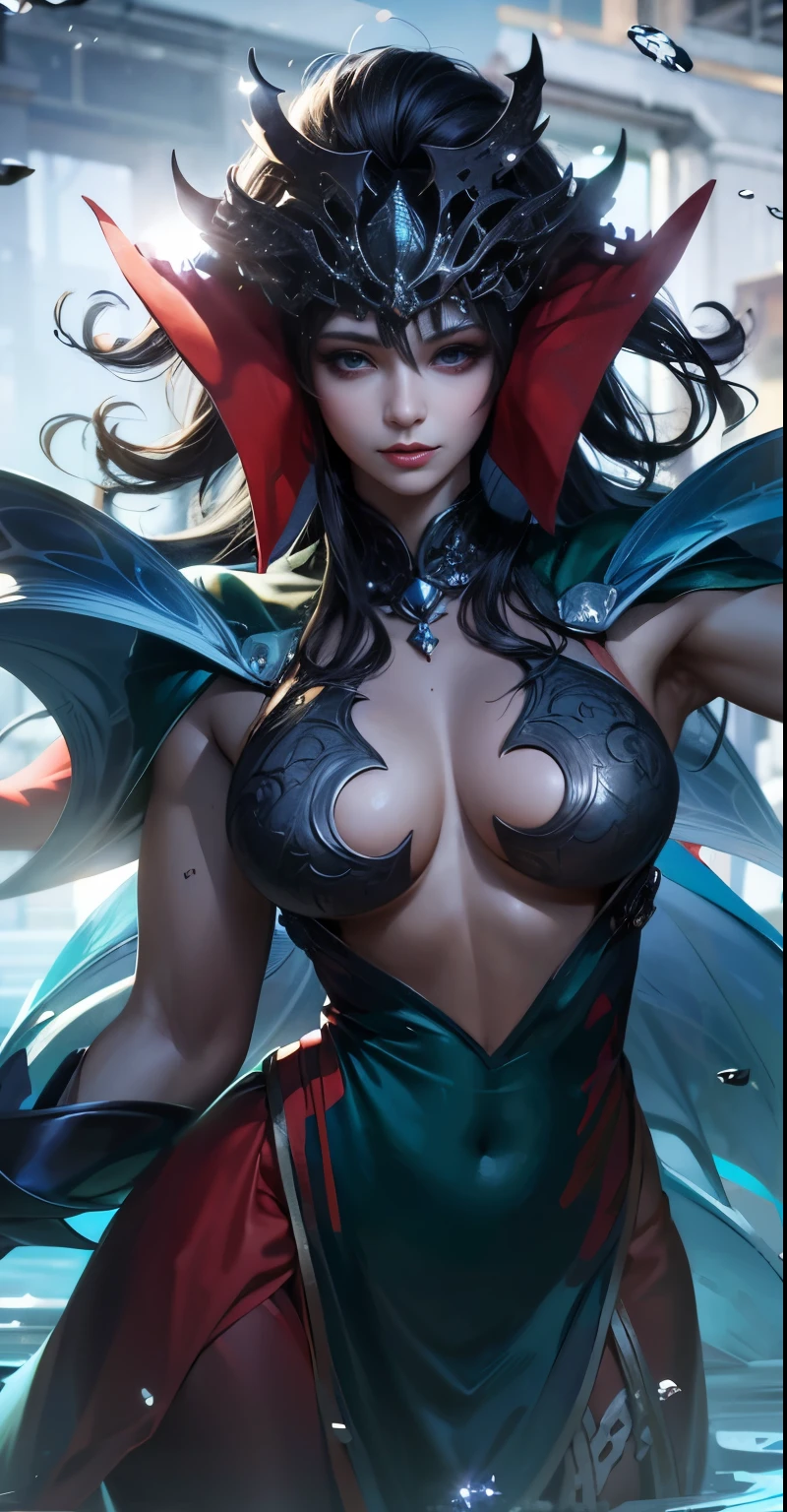 ((Best quality, 8k, Masterpiece :1.3)), Sharp focus :1.2, A pretty girl 24 years old with perfect figure :1.4, Slender abs :1.3, Raw photography、超A high resolution, full body, Ultra High Definition, (Photorealistic:1.4), Detailed Photo, Smiling, Sexy, Facing Camera, Close-up , (Photorealistic), (1girl), Beautiful Face, (Realistic Face),Beautiful Hairstyle, Realistic eyes, beautiful detail eyes, (realistic skin), beautiful skin, (sweater), absurd, attractive, ultra high resolution, ultra realistic, high definition, golden ratio,Good hands、10、high-reaster-piece、highest quality、head:1.3、((Hasselblad photo))、Fine Skin、crisp focus、(Light like a movie)、gentle lighting、Dynamic Ungle、[:(detailed face:1.2):0.2]、
Negative Pro,  Highly detailed face and skin texture, Detailed eyes, Double eyelid,huge firm breast,super fine eyes,super fine hand, face zoom, perfect makeup,(huge-breasted:1.2)