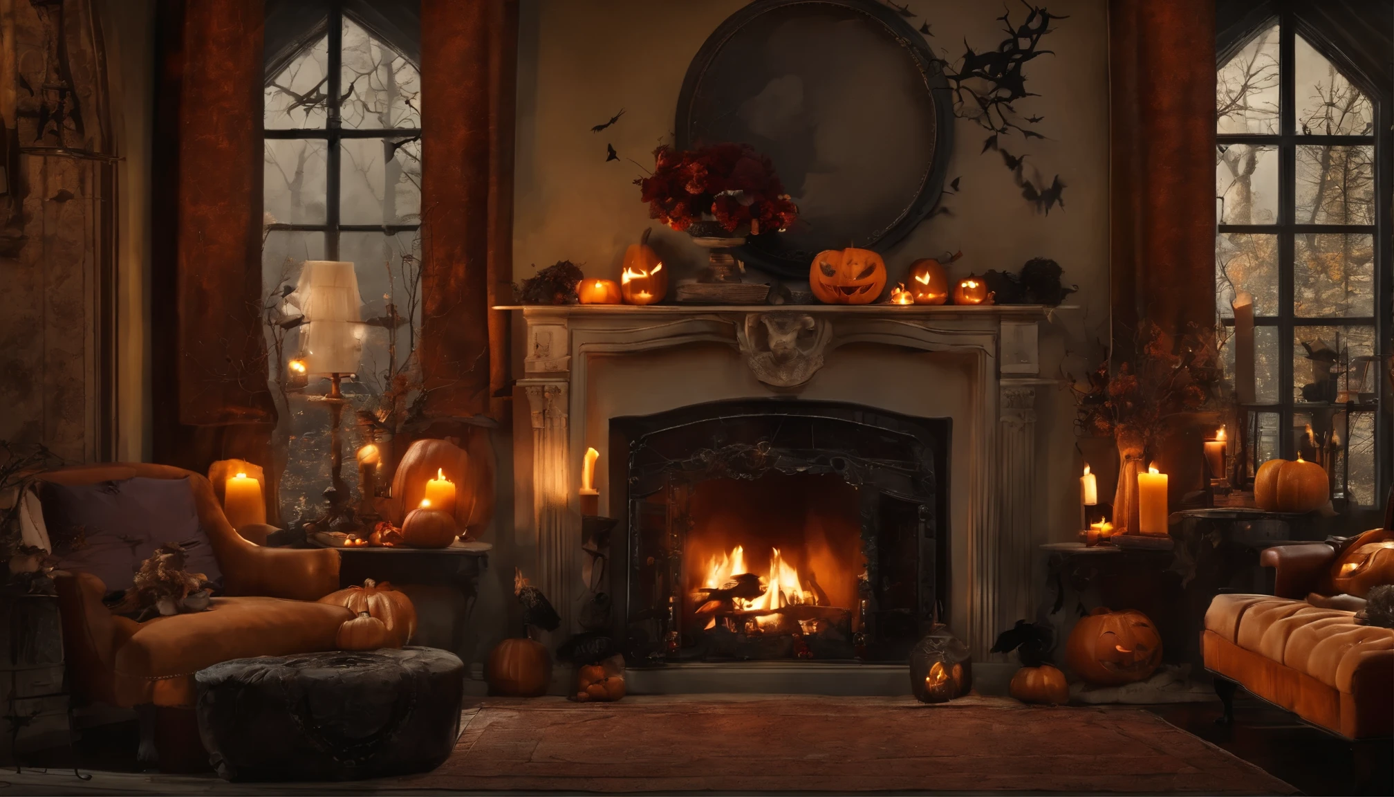 Halloween Curo Vintage Style Gothic Collage Wall Art Style Halloween Curo Vintage Style
