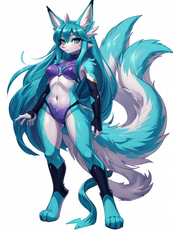Hatsume miku x suicune , kitsune ears, art by dark natasha, jardin zen, art by dark natasha,  art by vixen aztra, cuerpo completo, platas hermosas, cintura delgado, caderas amploas, piernas torneadas, hermosa, fullbody picture
