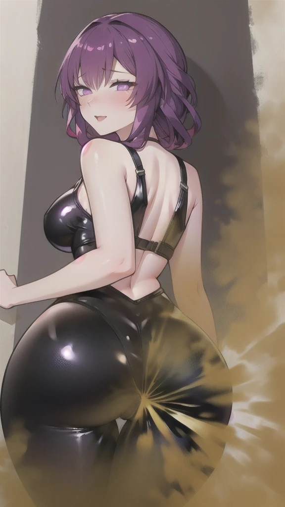 ((velocity)),Attacked by farts, (Kafka from Honkai: Star Rail),(purple hair),(purple eyes),(((Women farting))),(girl farting),velocity,)(a female),(wearing latex swimsuit),(her butt facing screen and bending over)),(ass grab),(anime girl),(Casino),(orgasm, Ahegao, crossed eyes, she is happy and horny),(masterpiece:1.2、top-quality, best-quality)、(the Extremely Detailed CG Unity 8K Wallpapers、ultra-detailed、Best Shadows)、(Detailed background)、(The best lighting、extremely delicate and beautiful)、depth of fields、1girl in、solo、upward looking gaze、