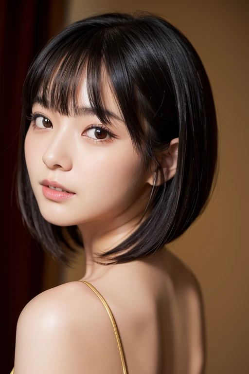 Naked girl having sex in hotel with man in suit、(High resolution:1.3), (16k, Photorealistic, Raw photo, Best image quality: 1.4), Japanese, (One Girl),  (Black-haired、short hair:1.3), Beautiful Hairstyles, (Realistic Skin), Beautiful skins, attractive, 超A high resolution, Surreal, High detail, Golden Ratio, Highly detailed cute girl,(20-year-old)