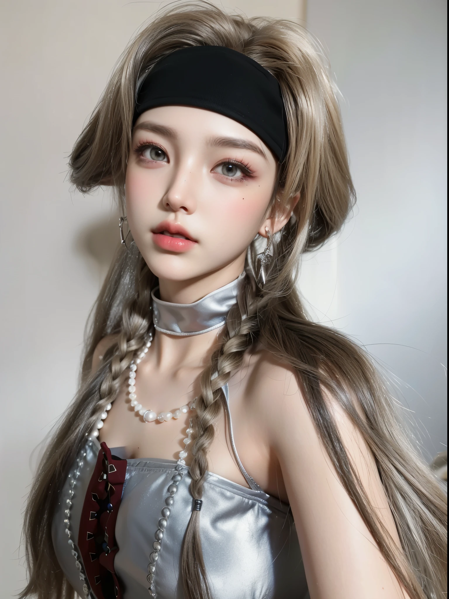Game Art，CG Animation，Best image quality，Maximum resolution，8K picture quality，(A bust photo)，(portrait)，(Head close-up)，(Rule of Thirds)，Unreal Engine 5 rendering works，20 year old girl，((Queen))，The eyes are very detailed，(Large Breasts)，Elegance and nobility，Light，Light线追踪，Game CG，((3D Unreal Engine))，OC rendering reflection mode，4k，Ultra-clear，Translucent lace，Fair and plump figure，Pretty Face，Light泽凝胶涂层，身着华贵礼服的Queen，Gorgeous clothing，Luxurious and exquisite jewelry，Colorful makeup，