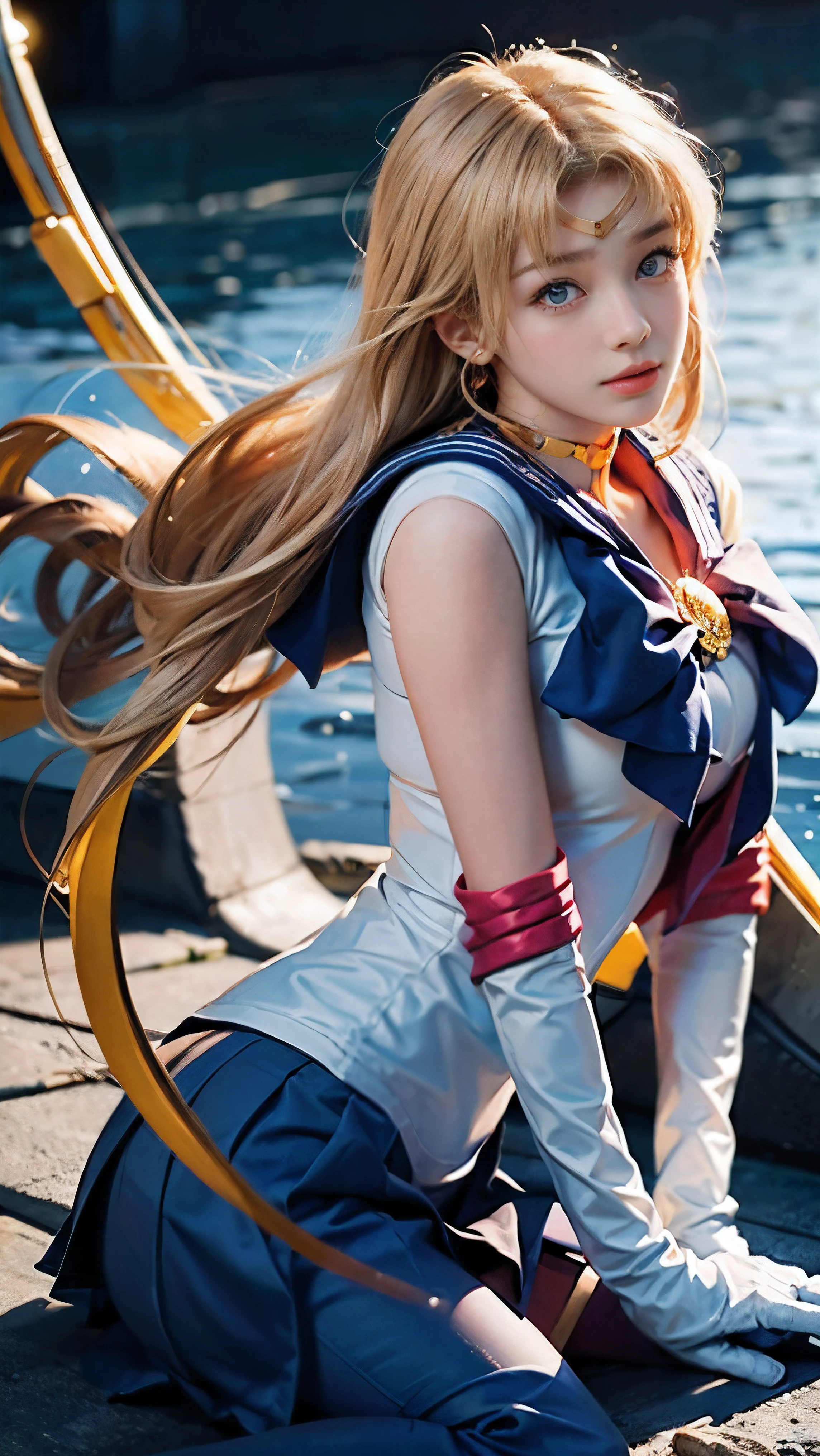 ((masterpiece:1.4)、(top-quality:1.4)、(reallistic:1.7))、masuter piece:1.4、a beauty girl、sailor girl with long blonde hair and pink boots, sailor moon!!!!!!!!, sailor moon style, inspired by Sailor Moon, by Sailor Moon, the sailor moon. beautiful, leaked image, high - res, high-res, official art, sailor moon aesthetic, sailor uniform, hq artwork, anime girl with a bow and arrow, cel shaded anime, hi - res, hi-res, sailor moon is a sailor girl with a long blonde hair, sailor moon aesthetic, sailor moon style, inspired by Sailor Moon, sailor moon!!!!!!!!, by Sailor Moon, the sailor moon. beautiful, anime princess, the sailor galaxia. beautiful, inspired by Naoko Takeuchi, an retro anime image, knights of zodiac girl, portrait knights of zodiac girl