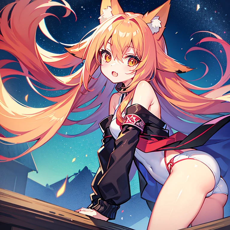 Fox Girl, Fox's Tail, Nine-Tailed Fox,Fox Ears, Black colored hair, Fox Makeup,One Girl、 Kimono with open chest, Body size is 100-70-90!、Nice body, Avatar, face, Open chest, lewd face, Dominant representation, naughty face,Big Breasts,Emphasize cleavage,Show bare skin、Skin is visible、With legs apart、Show off your thighs、With legs apart、A beautifully patterned kimono、I can see her cleavage、Muscular、Uplifting、Abdominal muscles、Exposed skin、Long Hair、Skin Texture、Soft breasts 、outside、Grassy field