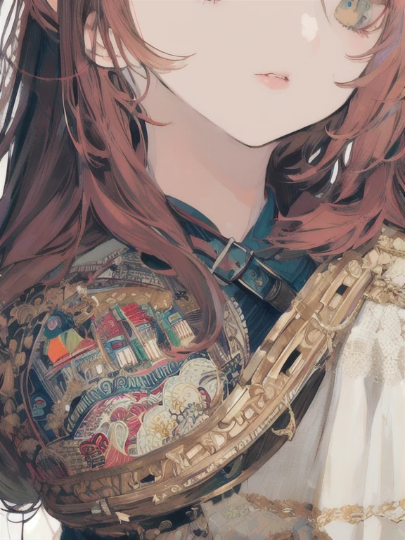 girl,masterpiece, highest quality, official art, flat color,
portrait