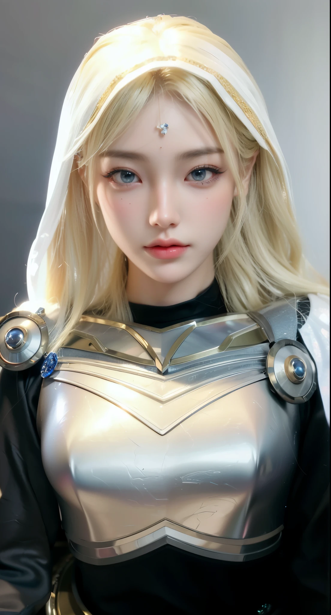 Game Art,Best image quality,Maximum resolution,8k,(A half-length photo),(portrait),(Head close-up),(Rule of Thirds),Unreal Engine 5 rendering works,20 year old girl,((Queen)),The eyes are very detailed,(Large Breasts),Elegant and noble,Light,Light线追踪,Game CG,((3D Unreal Engine)),OC rendering reflection mode,4K,Ultra-clear,Sensual,Translucent lace,Fair and plump figure,Pretty Face,Light泽凝胶涂层,身着华贵礼服的Queen,Crystal Gem Crown,Necklace jewelry,blue eyes,The tattoo is very three-dimensional,Gorgeous and intricate tattoo designs,Ultra-clear portrait,Sexy body,Temple Princess,Sapphire eyes,Steel armor,League of Legends Lax