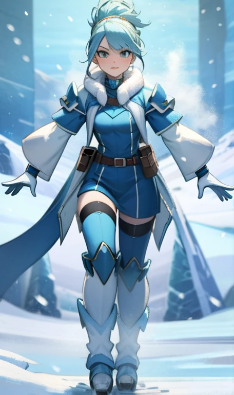 Arctic Frost Ranger: A suit featuring icy blue and frosty white hues, accented with snowflake patterns and frost crystals. This Ranger commands the power of ice and cold, with abilities such as creating blizzards, forming ice constructs for defense, and freezing enemies in their tracks. Frostbite Ranger: A suit with icy blue and white colors, like snow and ice. This Ranger can freeze enemies with ice blasts, create protective ice shields, and summon blizzards to slow down foes.