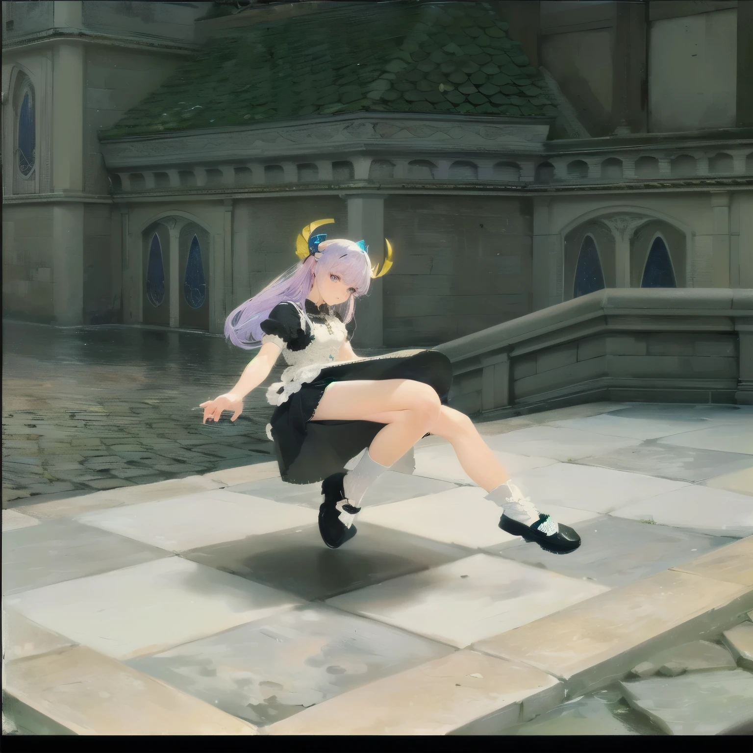 (((masterpiece))), (((best quality))), ((ultra-detailed)), (highly detailed CG illustration), ((an extremely delicate and beautiful)), cinematic light,((1guy)), solo, (upper body), (character focus), absurdres, high contrast, extreme detailed, colorful, highest detailed, science fiction, (violet hair), beautiful girl, fantasy, main character, add detail,