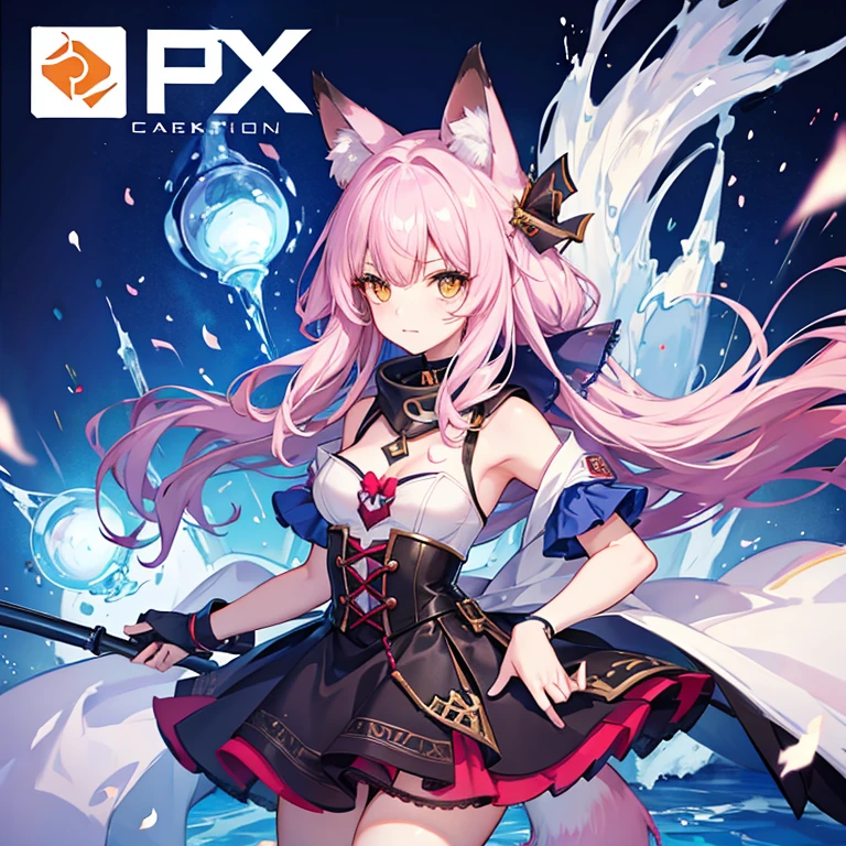 Fox Girl, Fox's Tail, Nine-Tailed Fox,Fox Ears, Black colored hair, Fox Makeup,One Girl、 Kimono with open chest, Body size is 100-70-90!、Nice body, Avatar, face, Open chest, lewd face, Dominant representation, naughty face,Big Breasts,Emphasize cleavage,Show bare skin、Skin is visible、With legs apart、Show off your thighs、With legs apart、A beautifully patterned kimono、I can see her cleavage、Muscular、Uplifting、Abdominal muscles、Exposed skin、Long Hair、Skin Texture、Soft breasts 、outside、Grassy field