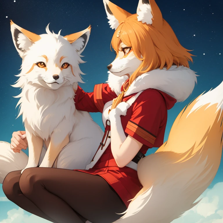Fox Girl, Fox's Tail, Nine-Tailed Fox,Fox Ears, Black colored hair, Fox Makeup,One Girl、 Kimono with open chest, Body size is 100-70-90!、Nice body, Avatar, face, Open chest, lewd face, Dominant representation, naughty face,Big Breasts,Emphasize cleavage,Show bare skin、Skin is visible、With legs apart、Show off your thighs、With legs apart、A beautifully patterned kimono、I can see her cleavage、Muscular、Uplifting、Abdominal muscles、Exposed skin、Long Hair、Skin Texture、Soft breasts 、outside、Grassy field