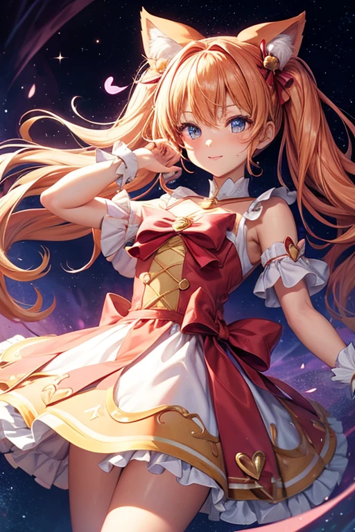Magical girl caramel dress