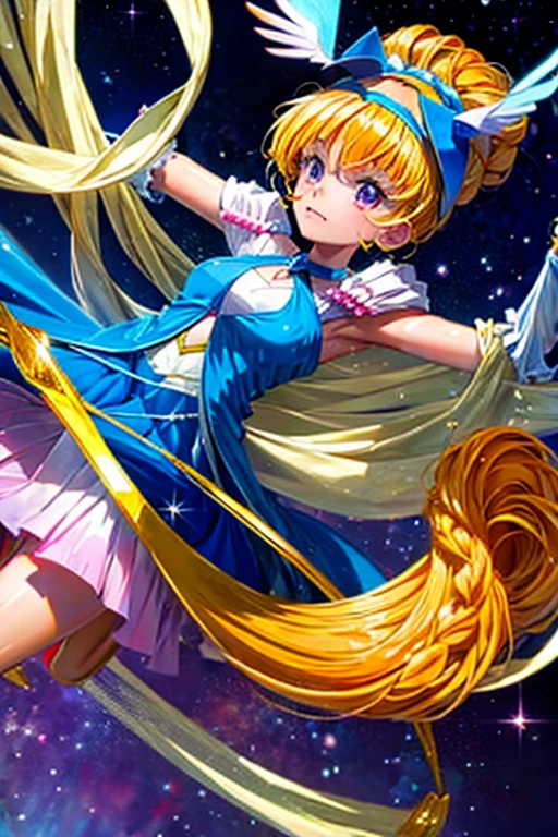 Magical girl caramel dress