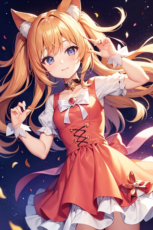Magical girl caramel dress