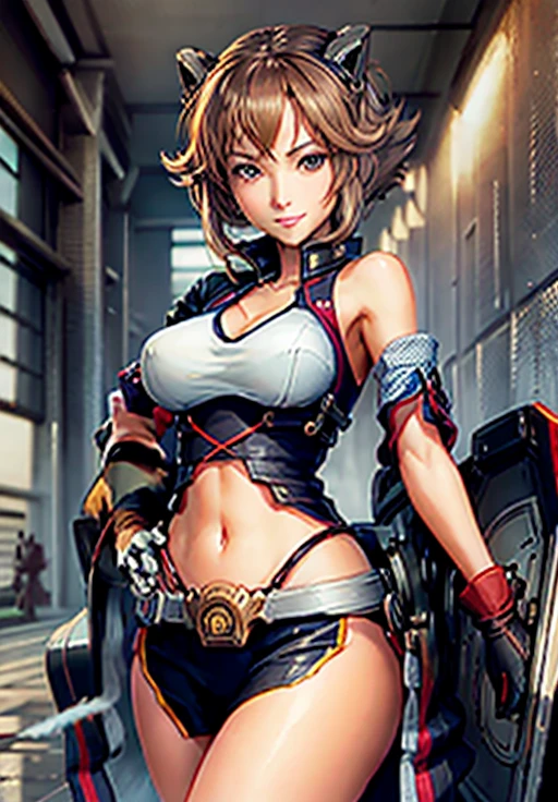 SecondBattleship_Mutsu, smirk,, (gorgeous, beautiful, enchanting:1.3)