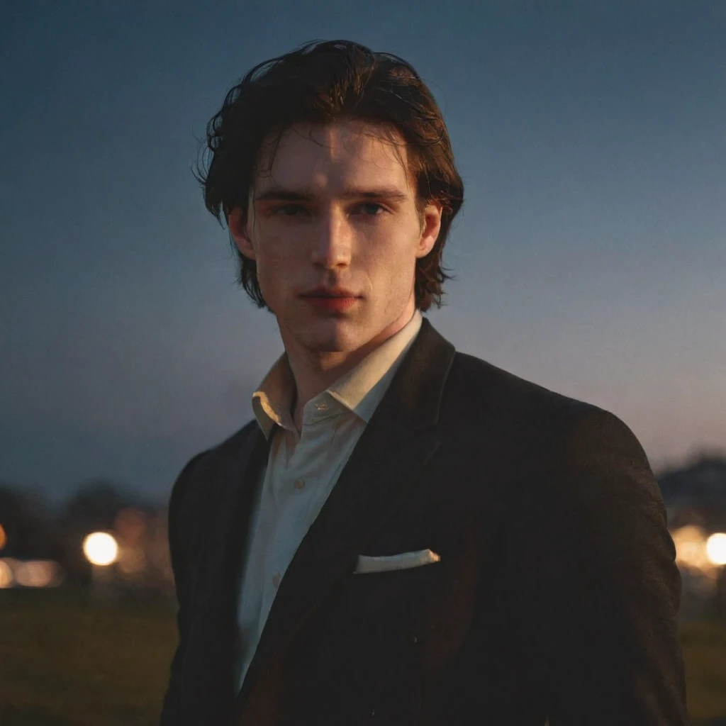 Handsome pale