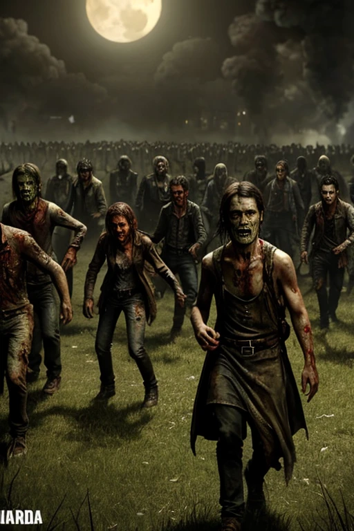 Haz a zombies de espalda