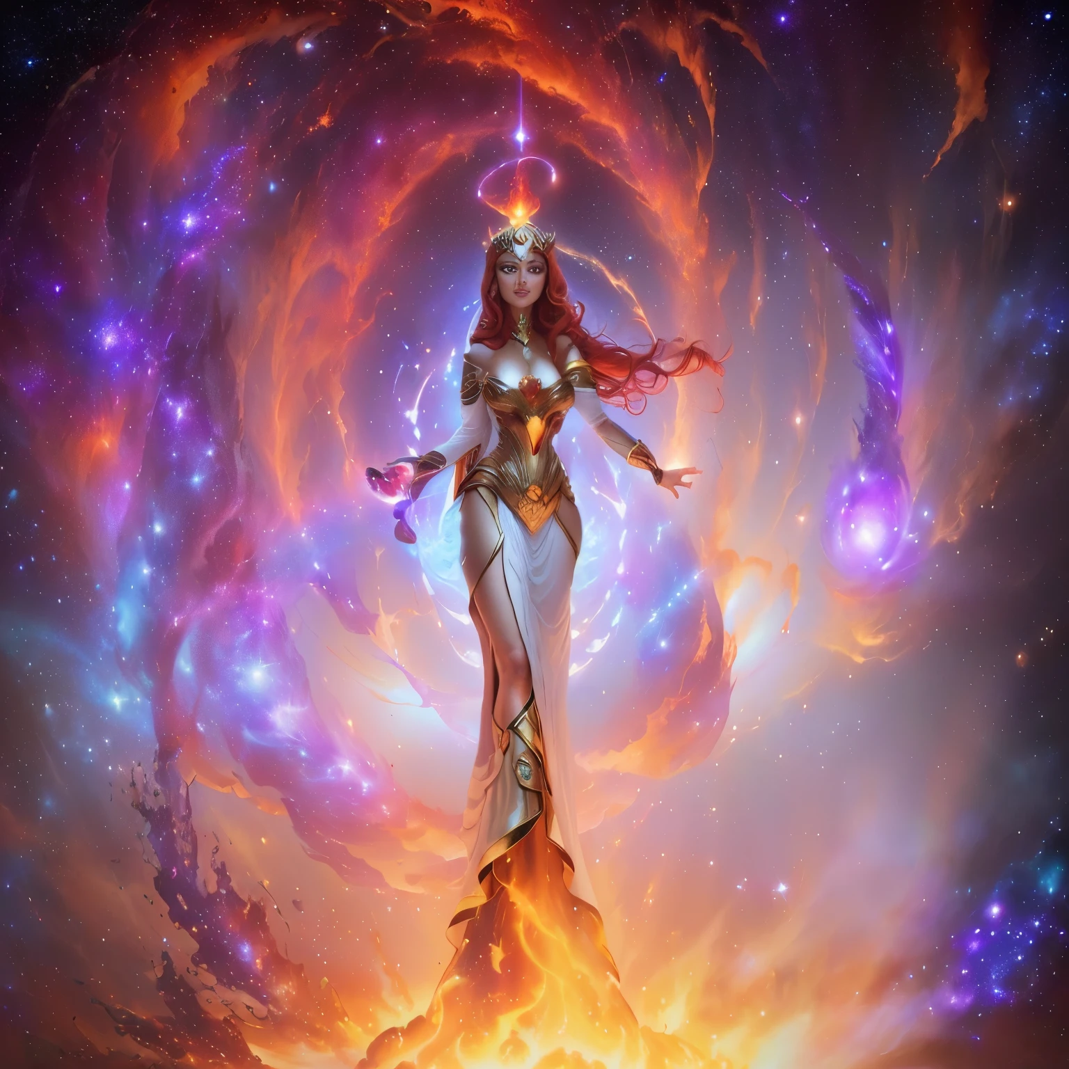 (comic style), (illustration), a beautiful princess, (solo:1.65), elegant, detailed, pretty, (art by dgtlv2 and henry asencio and zeen chin and josephine wall and edwin deakin), dynamic pose, highest quality, award winning, masterpiece, centered,