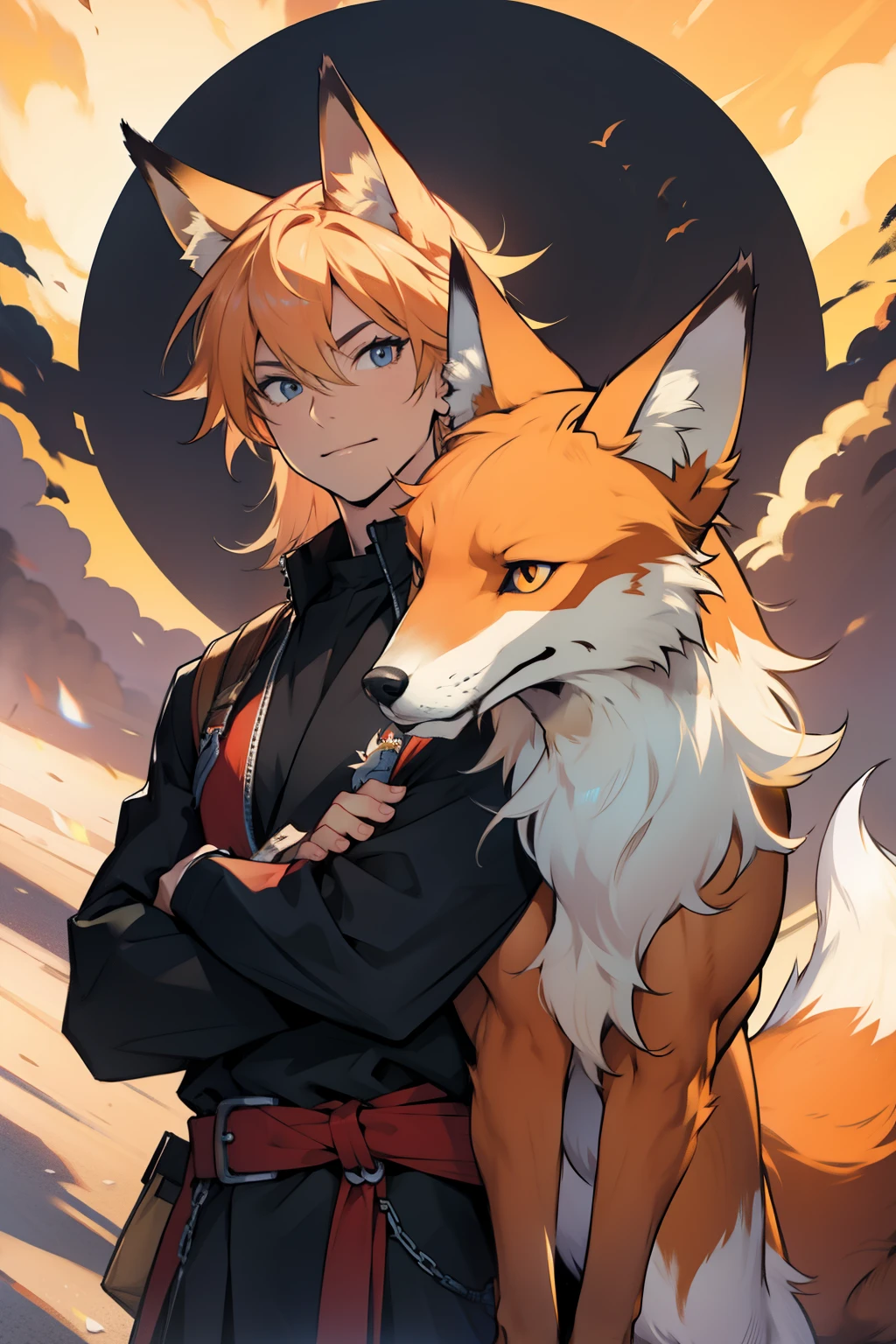Showing the fox's tail、(male1 person、male)、Anime Shōnen、smile、short hair、male1 person、belly button、Mouth closed、underwear、Male Sex Center、Thighs、inner、Muscular、Abdominal muscles、Pectoral muscle、Muscular male、Tightened、bulge、Male underwear、大きなMale child、Sexy Boy、Male 、choker、necklace、blush、blue eyes、Yellow Hair、superior、Brushed、superior、eyeliner、Share big bulge、Yellow fox ears、Yellow fox tail、share、Big Ass, Big cock, White skin, White skin, White skin, Please show me the fox's tail