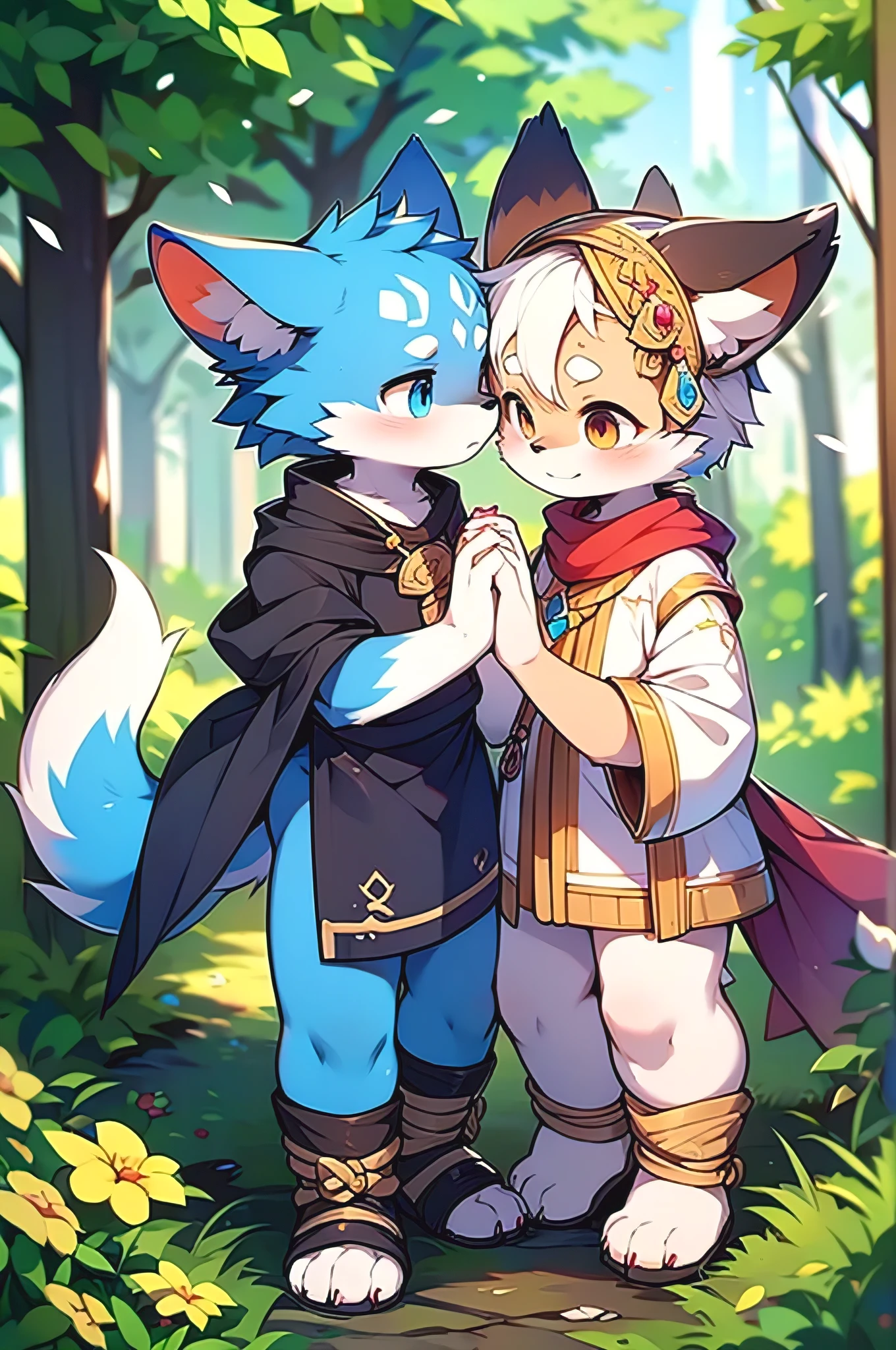 movie poster, movie artwork, concept art of love, romance novel cover, highres, top quality, best quality, perfect artwork, absurdres, perfect anatomy(couple, young 1male detective, 1woman in Chinese dress)(furry, kemono, anthro))with some elements of 007, battle,