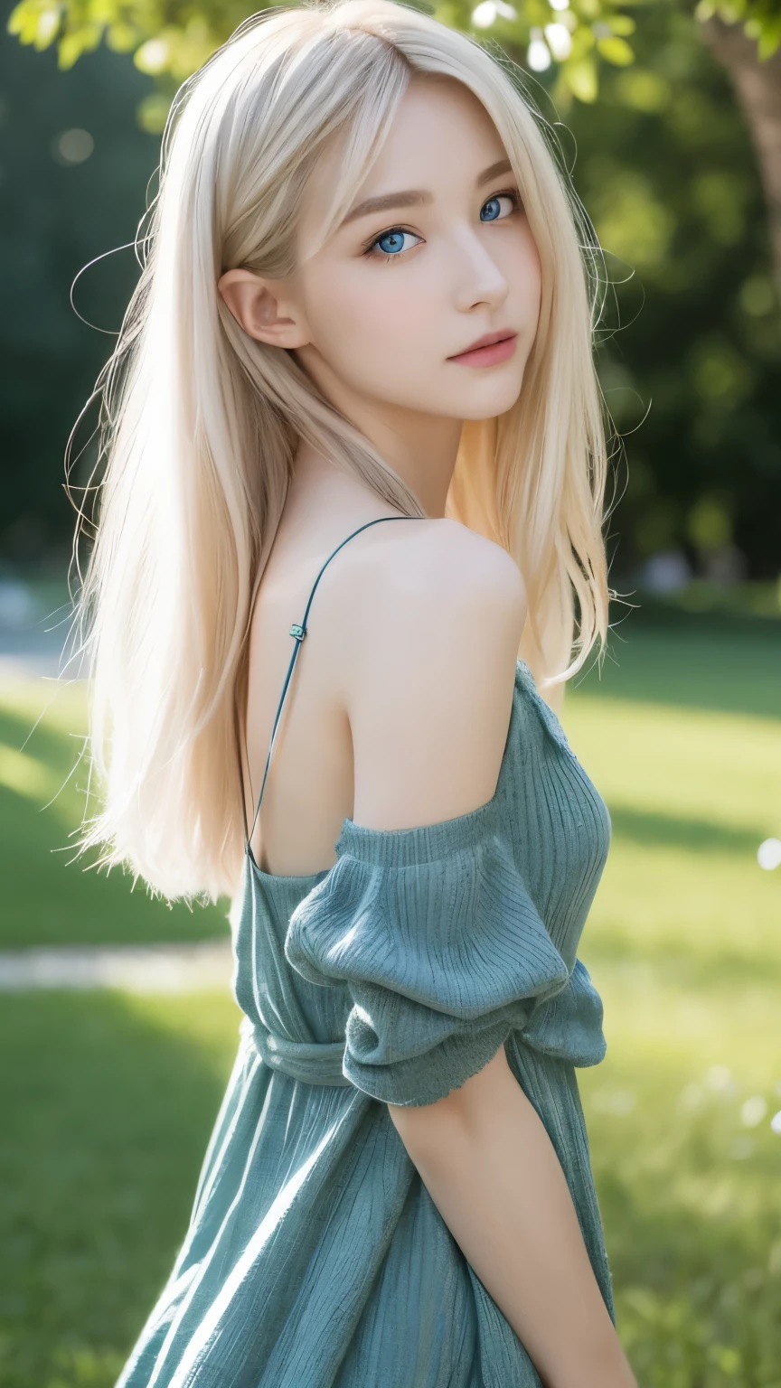 幻想的な空間に佇むbeautiful女性, Tight micro dress in white and gold, 98k, {{masterpiece}}, highest quality, expensive quality:1.4), {{[[Front view}}, eye_touch,Multiple photo poses)]], Very cute face, and very pretty eyes, Cute Images, Cute Images, {{Half Body}}, {{{{{{{{Long legs}}}}}}}}, {{{{Slim and sexy body}}}}, {{{{{{背のexpensive女性}}}}}}, {{Height: 177cm}}, alone, beautiful, Lovely, Adorable, Pale skin, {{18〜22 year old German woman}}, look beautiful German girl and blue eyes or green eyes with platinum blonde hair color), Scandinavian German girl, {{{{{{{{{{Half Girl}}}}}}}}}}, {{{{{{{{{{expensive_Heel}}}}}}}}}},