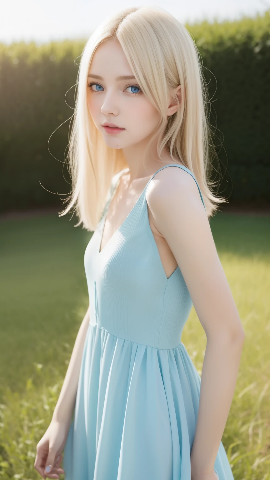 幻想的な空間に佇むbeautiful女性, Tight micro dress in white and gold, 98k, {{masterpiece}}, highest quality, expensive quality:1.4), {{[[Front view}}, eye_touch,Multiple photo poses)]], Very cute face, and very pretty eyes, Cute Images, Cute Images, {{Half Body}}, {{{{{{{{Long legs}}}}}}}}, {{{{Slim and sexy body}}}}, {{{{{{背のexpensive女性}}}}}}, {{Height: 177cm}}, alone, beautiful, Lovely, Adorable, Pale skin, {{18〜22 year old German woman}}, look beautiful German girl and blue eyes or green eyes with platinum blonde hair color), Scandinavian German girl, {{{{{{{{{{Half Girl}}}}}}}}}}, {{{{{{{{{{expensive_Heel}}}}}}}}}},