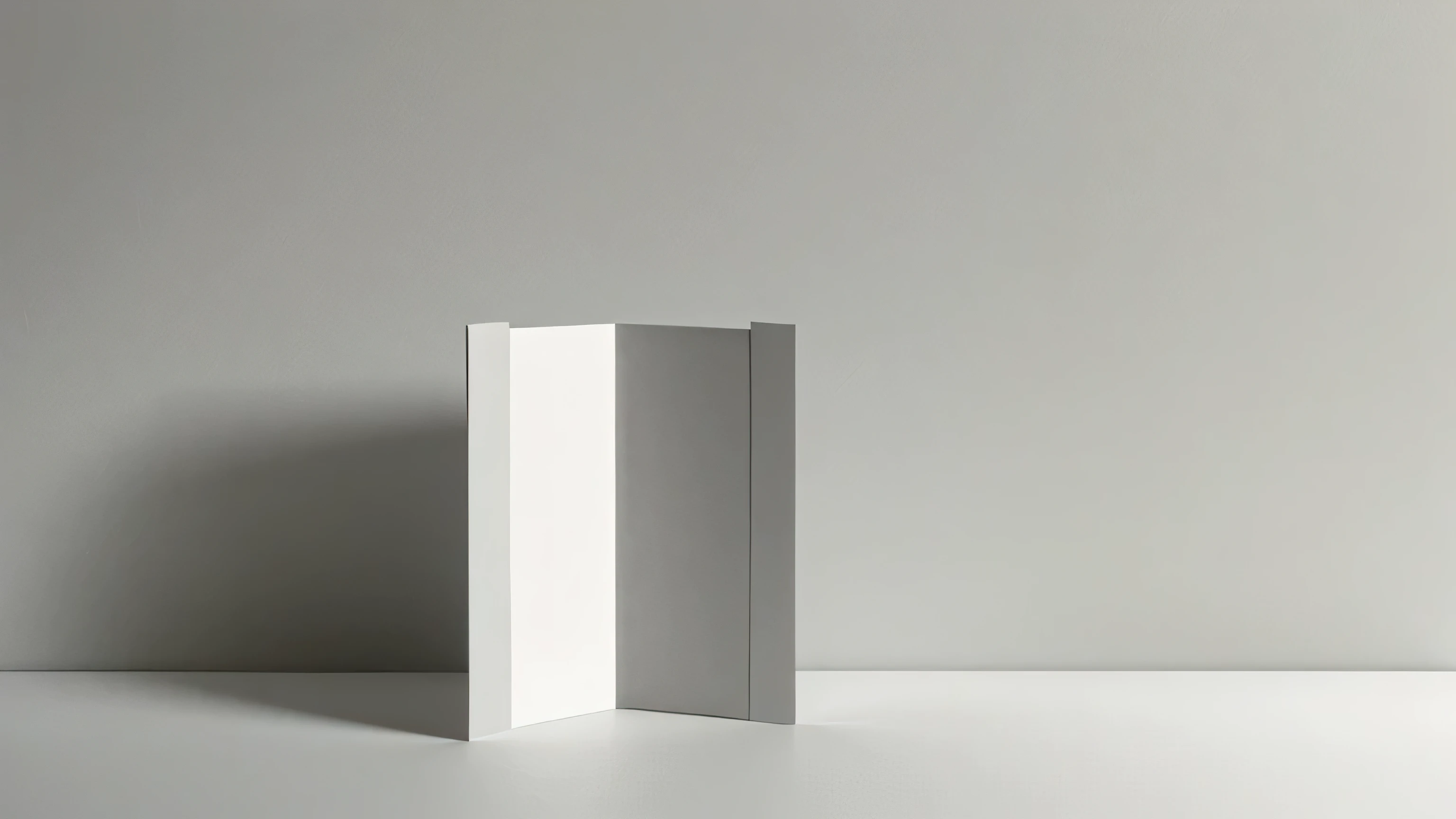 calm gray minimalistic account cover