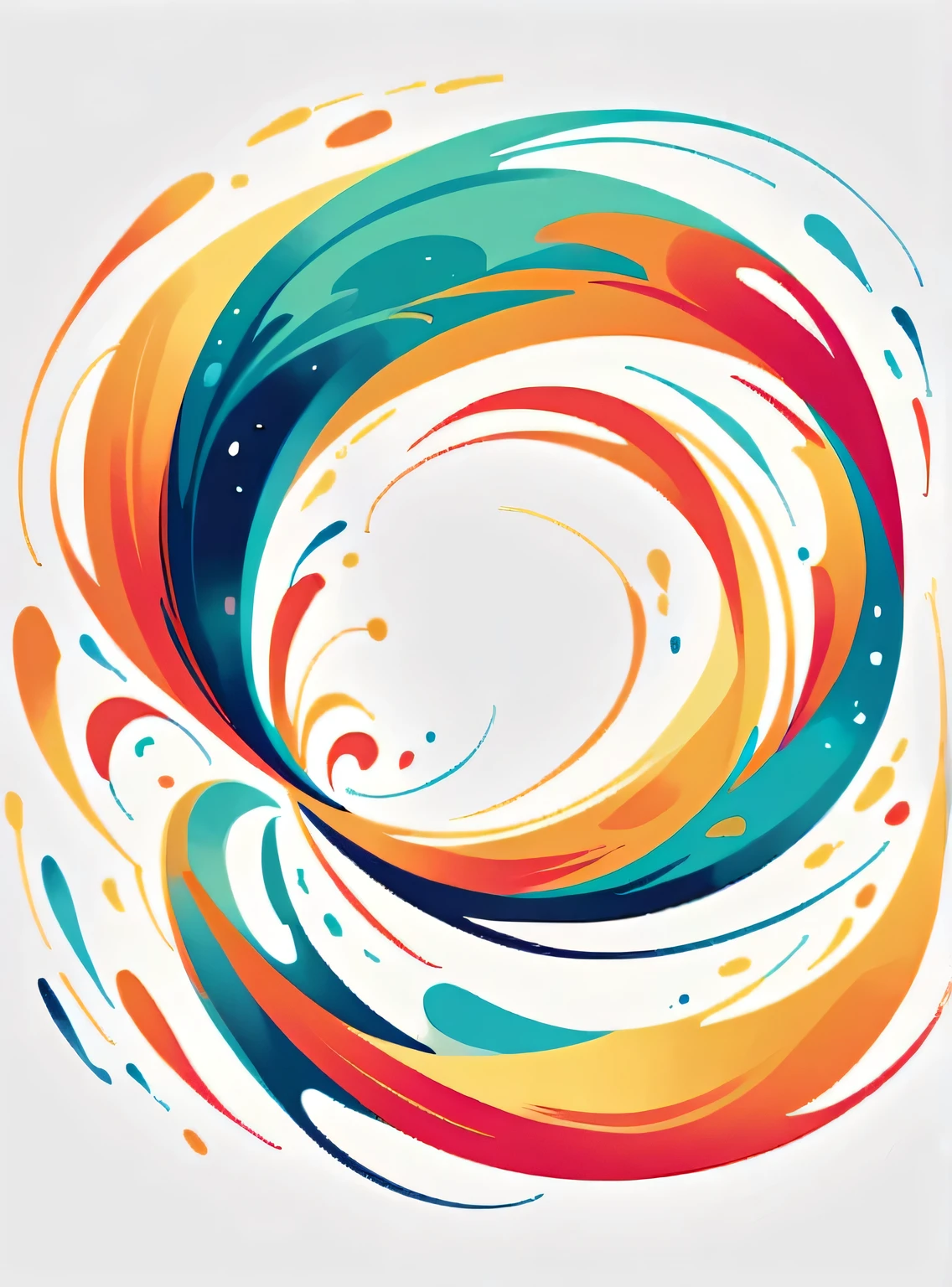 Simple lineinimalism，Abstract Art，Lots of white space