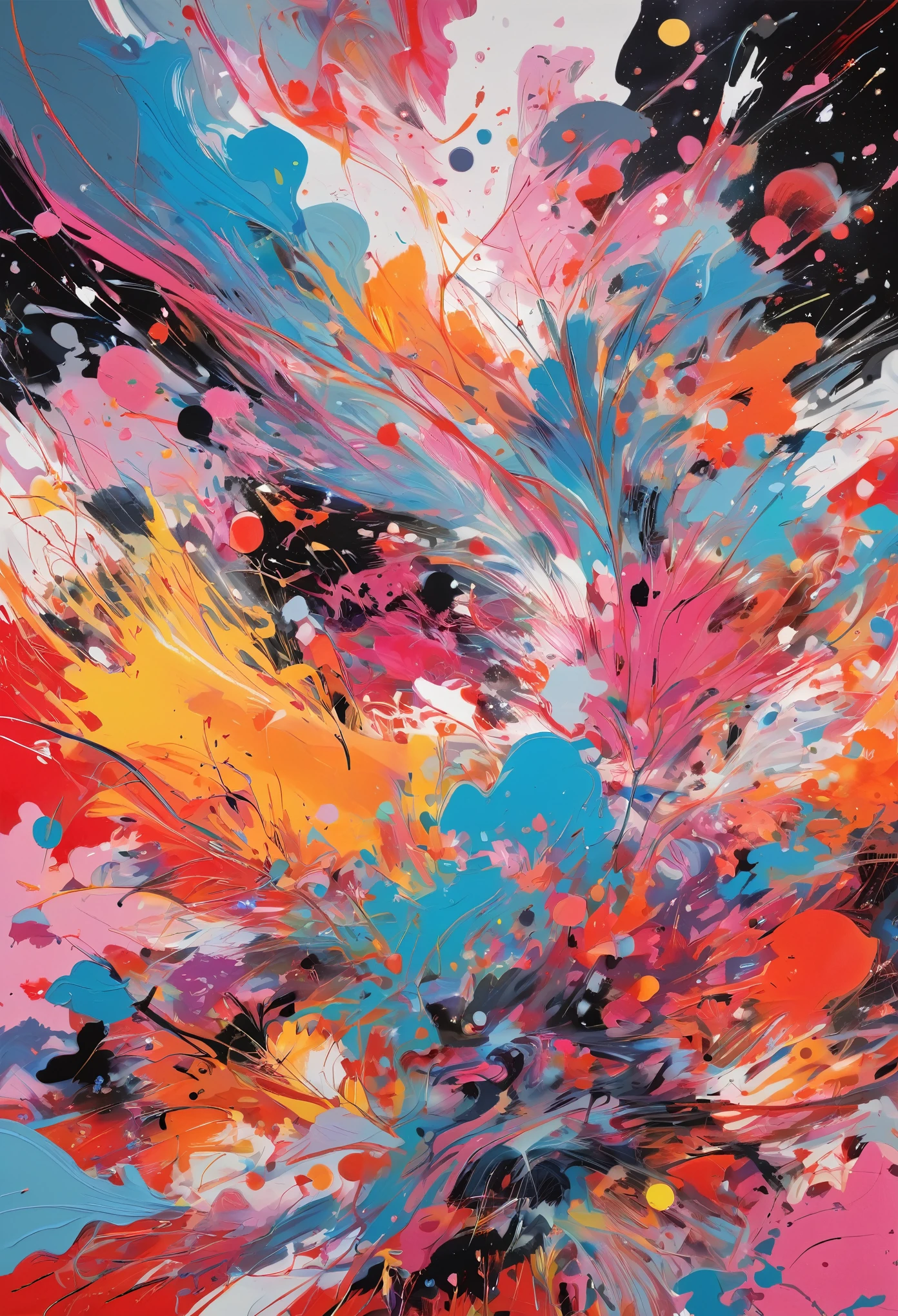 Graffiti, scribble, Comics by Petra Cortright, best quality, masterpiece, cosmic fog artwork, Representative work, official art, Professional, Ultra intricate detailed, 8k, cosmic fog art, colourful background 
