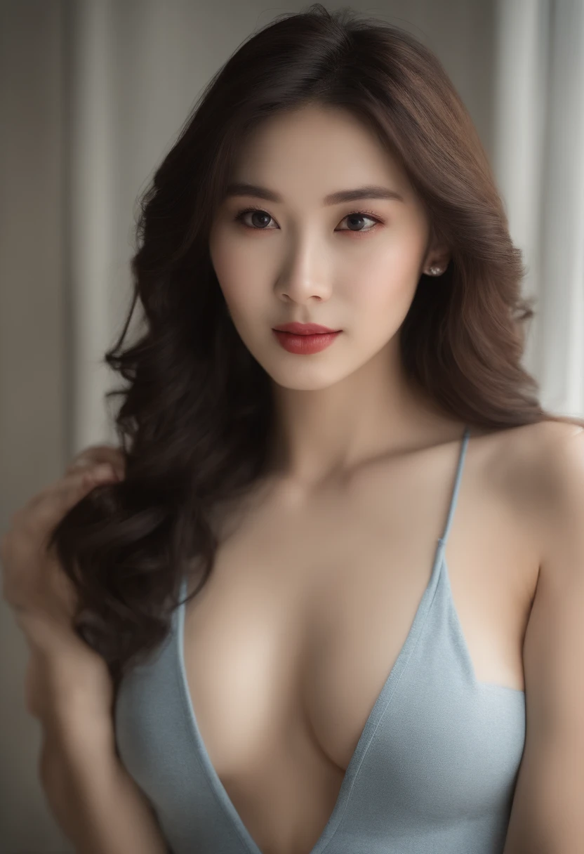 ((highest quality, 8k, masterpiece :1.3)), (Realistic, Realistic:1.4), RAW Photos, High resolution, The lens is centrally located,Aim for the mid-shot,Beautiful woman with perfect figure :1.4, ((Big Breasts:1.4)), ((Huge cleavage:1.2)), ((sfv:1.4)), ((Curvy:1.6)), Big Breasts!!, Big Breasts Thin waist,Slim waist,Thin ass,Thin ass, (bright:1.4), Beautiful Face, (Highly detailed face:1.2), Light blue bikini, ((Oily skin:1.4)), Shiny skin, velvet, Fine grain, double eyelid, ((Direct lighting:1.4)), cute, Japanese Goddess, Japanese Model, Beautiful Japanese Women, ((Fair skin:1.2)),, Long legs, ((Beautiful Japanese Women:1.4)), Laugh heartily,Large Eyes,美しいFine grain, naked,