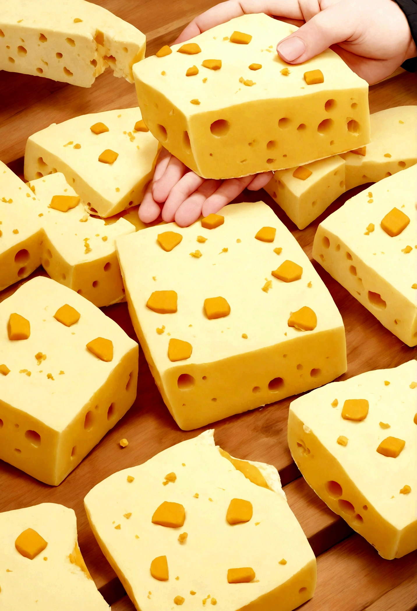 make a sliced cheese