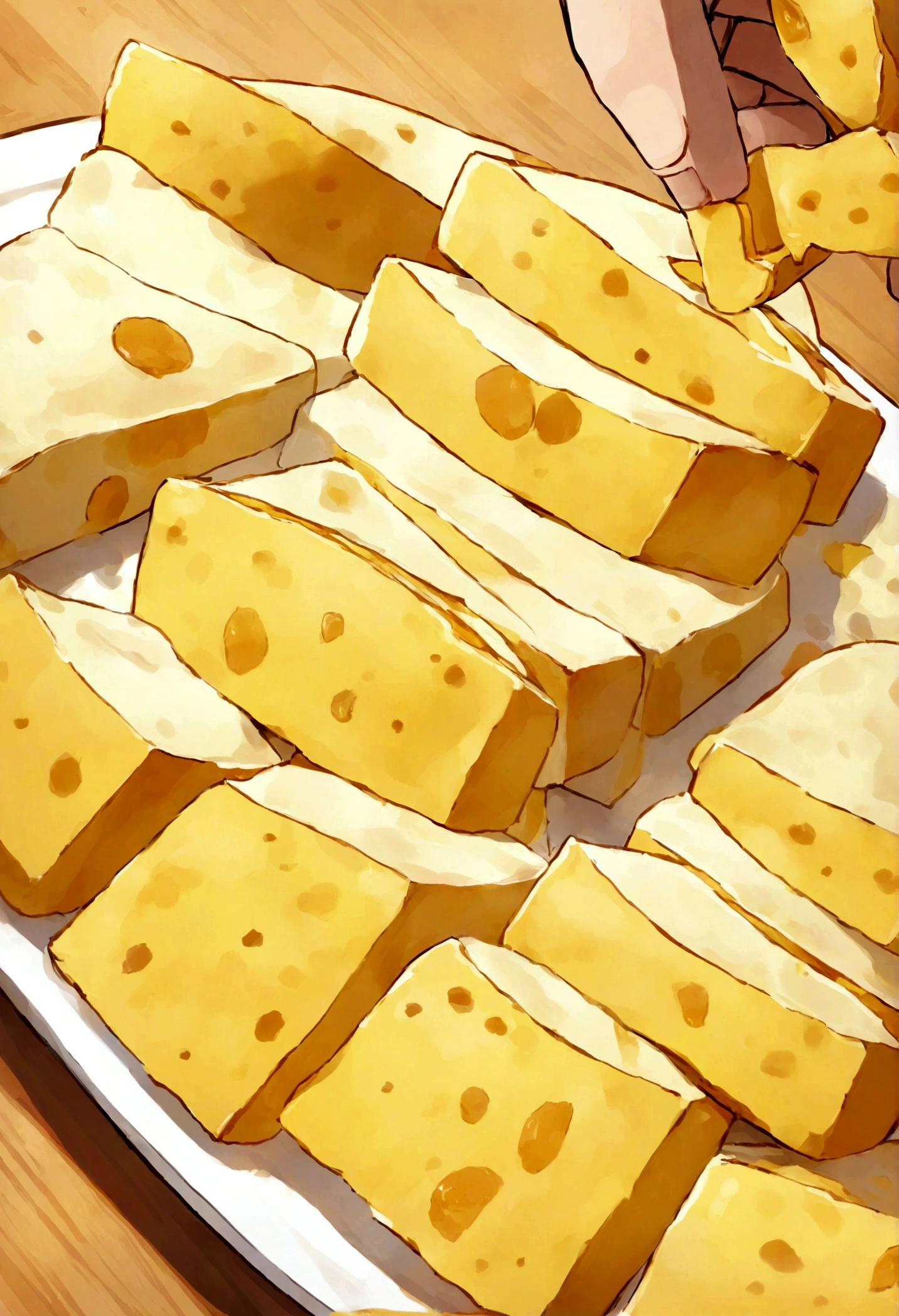 make a sliced cheese