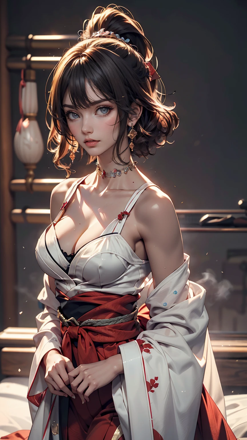Beautifully saturated photos by Emily Soto, Cute Japanese Idols (Fan Sezan Paod), clavicle, (mature:1.3), highest quality, humid, Fascinating,