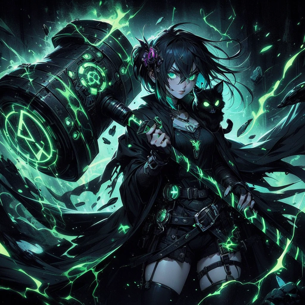 Criar personagem A.B.A. inspirado no jogo NEXUS:guilty gear strive, sorriso mad, artgerm, ouka_niji 5, 16:9