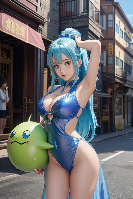 Many dancers，Custom woman，Surrounded by a man anime characters pose for a photo in front of a building，seven deadly sins anime，konosuba，konosuba anime style，Popular isekai anime，Reincarnation Shitara Slime Dattaken，Today’s featured anime stills，cartoon&quot;，Anime Visual，Reincarnated as a Slime，animation main visual”，8k!，animation main visual