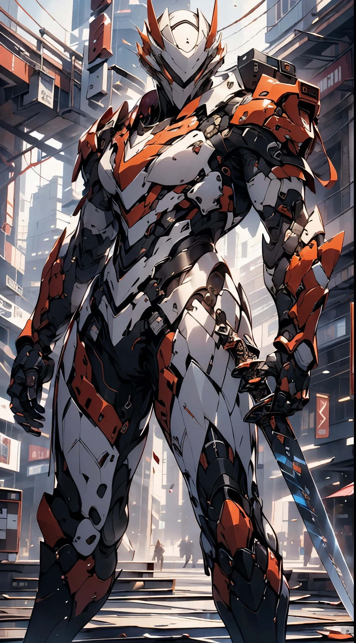 (a ager male knight in cracked sliver armor), handsome, ((he raise a long sword that gleaming with shine)), a shield on his hand,a giant fantasy gate church behind him, light from the sky, BREAK silver hair, black hair, gradient hair, full body,chiaroscuro, cinematic lighting, god rays, ray tracing, reflection light, ((close-up)), BREAK,Detailed,Realistic,4k highly detailed digital art,octane render, bioluminescent, BREAK 8K resolution concept art, realism,by Mappa studios,masterpiece,best quality,official art,illustration,ligne claire,(cool_color),perfect composition,absurdres, fantasy,focused,rule of third
