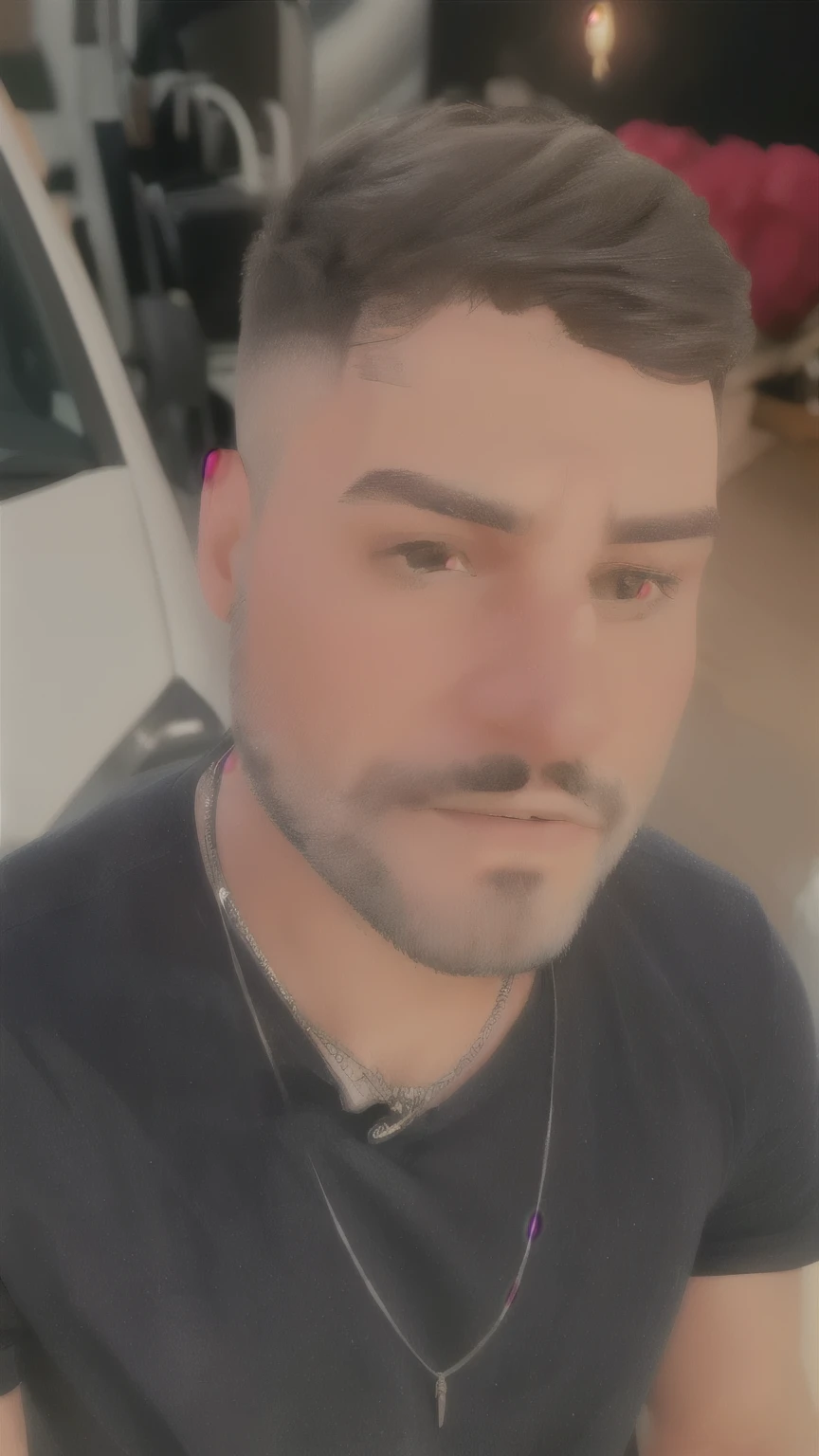 there is a man with a beard and a necklace on, profile picture with headshot, Alexandros Pyromallis, inspired by Antônio Parreiras, Aykut Aydogdu, rosto bonito, david rios ferreira, imagem de perfil, daniel mirante, muscle contraction coil / jogador ludwig, nekro petros afshar, Rafael Personaz