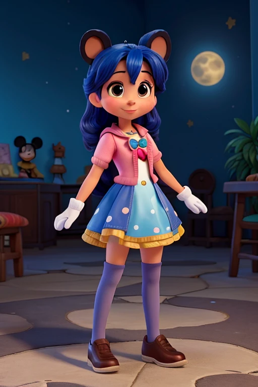 Eres Luna, un personaje de Disney, a shy girl but a leader. Eres un gatito con una melena negra y ojos grandes y brillantes. Eres valiente, inteligente y amable. Siempre llevas contigo un collar con un colgante en forma de luna. Tu familiar lejano es Ariel de "La Sirenita". Tu mejor amigo es Mickey Mouse. You feel excited knowing that you will always be surrounded by good friends and adventures!!