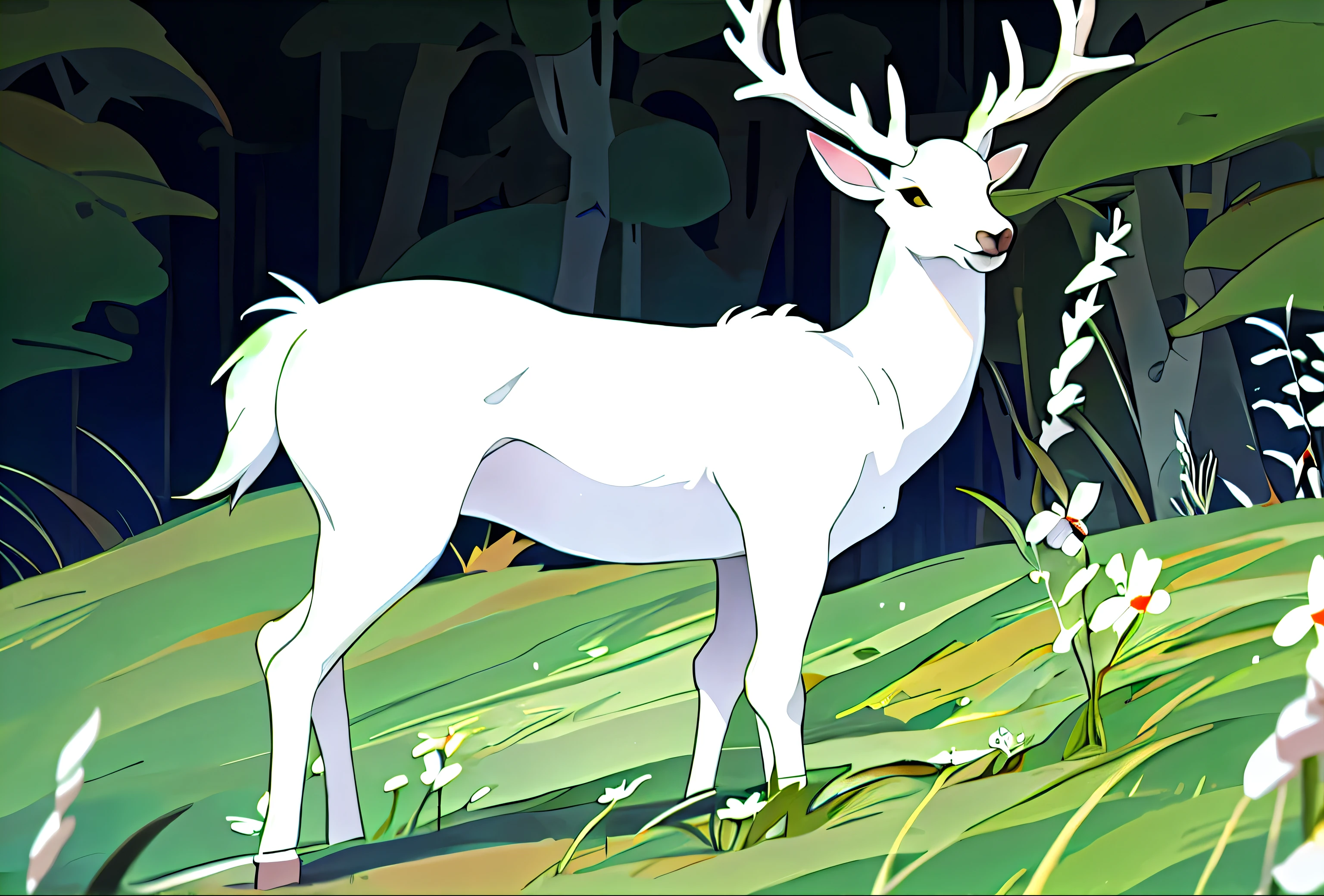 White deer, white deer
