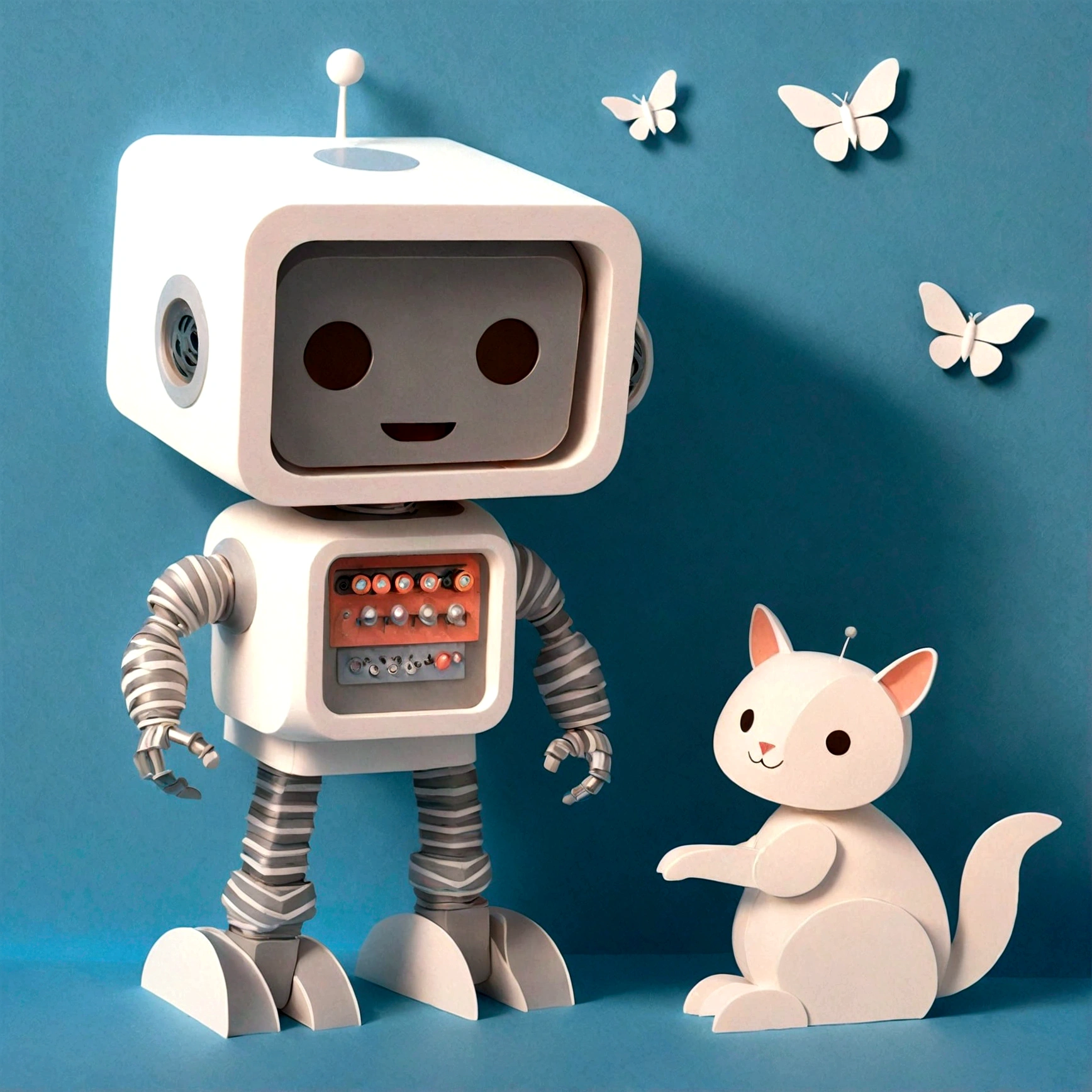 make the robot sitting dowsn