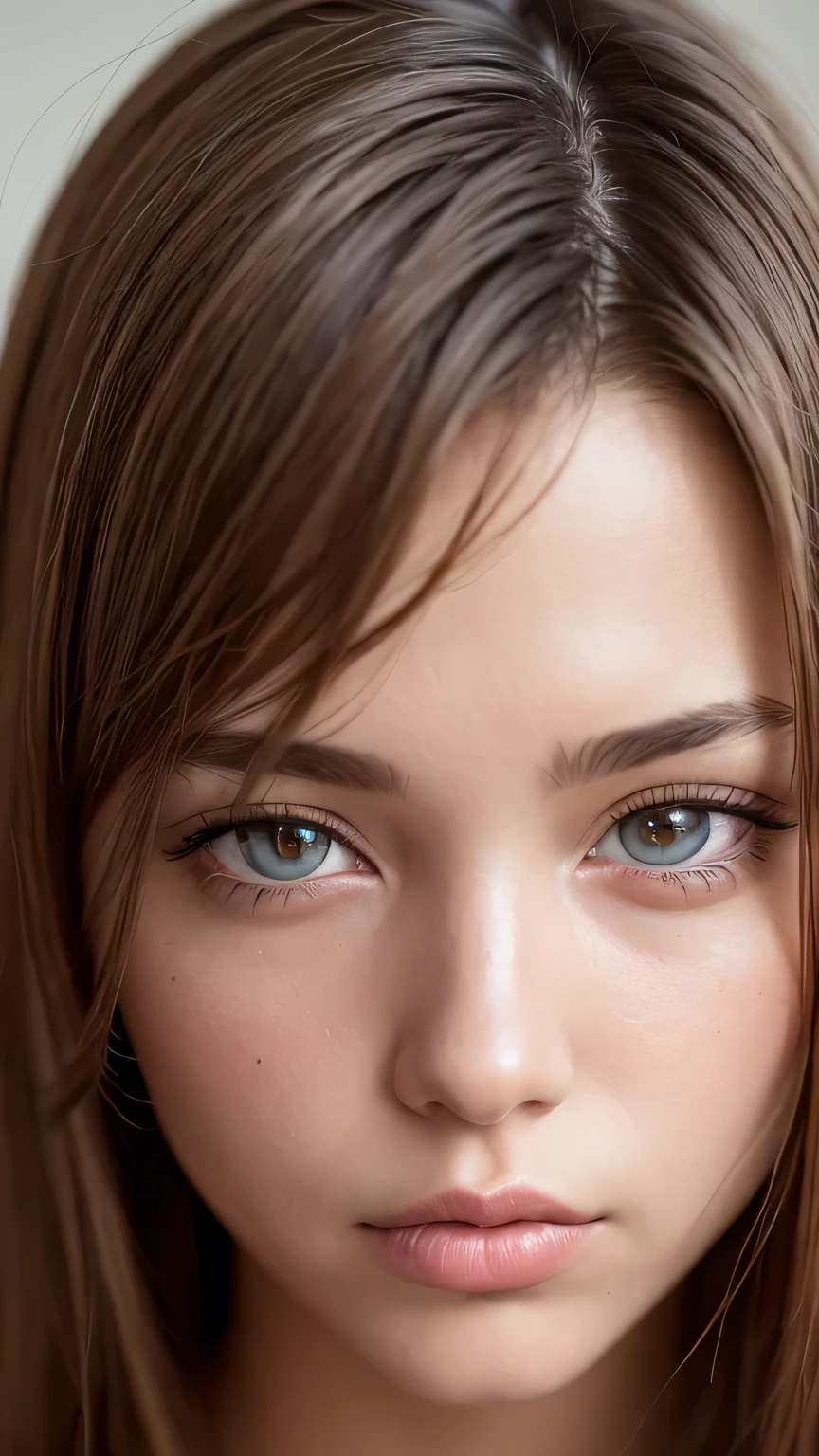 HD high resolution,style of surrealism,Best texture,(Skin texture portrayal:1.2),Fair and translucent skin,(Extremely detailed depiction of facial features:1.4),Refined makeup,Eye detail portrayal,The pupils are bright,(Hair details depicted:1.4),Lips are shiny and delicate,(The ultimate in face portrayal:1.4),Light-sensitive,Chasing the light,Hyper Real,Nikon D850,SLR shooting texture,HDR,