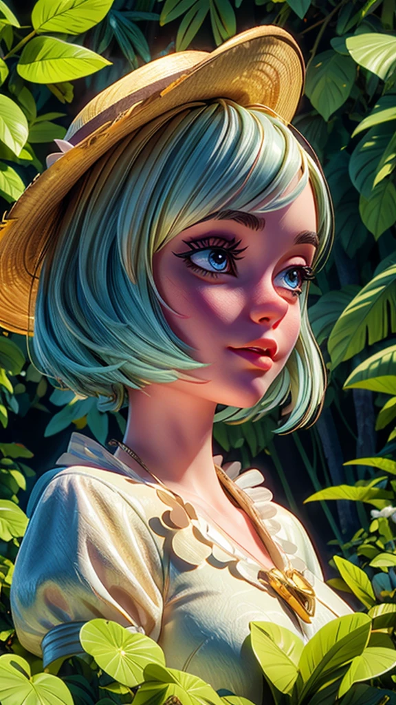 A beautiful young girl in a dragonfly costume, straw hat, surrounded by stunning natural scenery, extremely detailed, intricate and highly realistic, portrait, 1girl, beautiful detailed eyes, beautiful detailed lips, detailed face, long eyelashes, photorealistic, award winning digital art, 8k, hyperdetailed, cinematic lighting, vibrant colors, lush foliage, golden hour, dramatic shadows, ethereal, mystical, fantasy