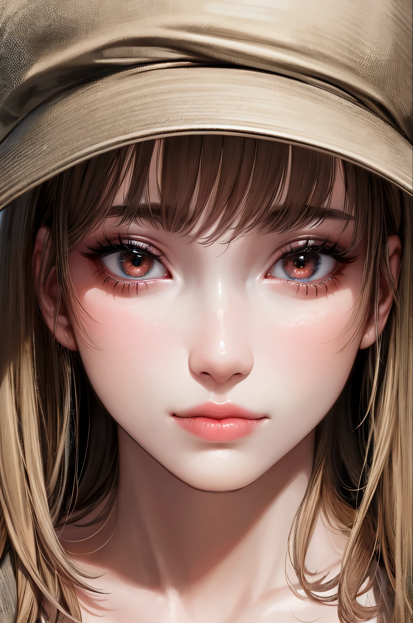 highest quality, masterpiece, (milk), Detailed skin texture, Detailed cloth texture, Detailed face, Super detailed, 8k, Intricate details, One girl, 30 years old, High Contrast, High resolution eyes, blonde