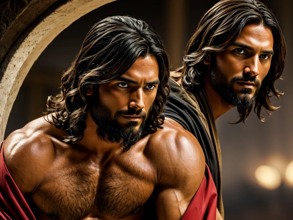 Create image of jesus vs Skipe