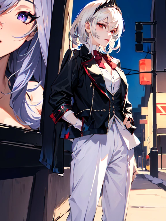 Movie poster, Butterfly, Science fiction, Movie, atmosphere, Sky, male and female couple, Blonde long hair woman, aldult, (realism: 1.4), Top quality, masterpiece, male, Thin, (1 person, White loose shirt, Black pants, Audience watching, brown hair, Gray eyes, Shut up, Upper Body), (Idol face, Korean face, Sharp eyeliner) (male), (Face focus, I can, Lightning in the , (Light spring theme, Short hair man),((close-up of female face on background of man standing in foreground)) a young japanese woman, 1 girl, beautiful detailed eyes, beautiful detailed lips, extremely detailed face, long hair, slim, 25 years old, wearing sunglasses on her head, black jacket, white button-up shirt, purple gloves, shorts, thigh highs, garter belt, detailed clothing, masterpiece, photorealistic, 8k, cinematic lighting, vibrant colors, elegant, fashion portraitAraffe dressed as a snow White with a red bow and a red bow, Beautiful vampire queen, 臉紅 realistic role play, 《Adventure Treasure》Marceline, anime girl role play, 4K HD snow White hair, Beautiful vampire queen, snow White as a d &D Fighter, snow White, anime role play, role play, Vampire Camilla, Has long black hair, on the street,Torn clothes,big breasts big areolamasterpiece, best quality, high quality, Very detailed CG uniform 8k wallpaper, blossoming landscape, dry place,such as an empty desert, dearest, cunning, mono lake, common tree, 3D digital painting, Award-winning photography, Bokeh, Depth of Field, HDR, bloom, Chromatic Aberration, Reality, Very detailed, Popular on artstation, Popular on CGsociety, Wheels within wheels, High Detail, Dramatic, midjourney's Artwork 1Girl, (Dakota:1.0), blue eyes, Pixie Short Hair, blush, Human Resources Bikini (Large Breasts:1.0), (Large areola:1), , (Pure face_V1:0.5) Increase height Clothes got wet