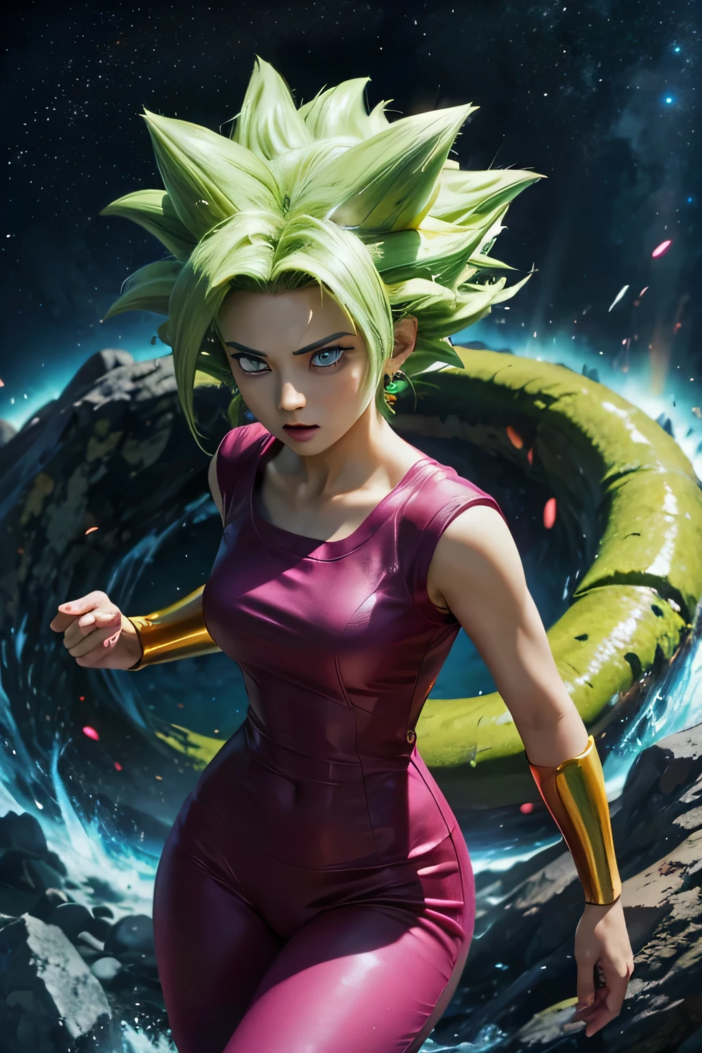 
kefla personagen de dragon ball super,realita