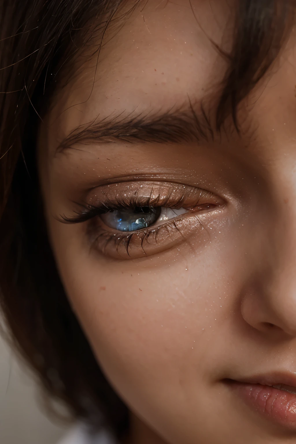 One tear drop