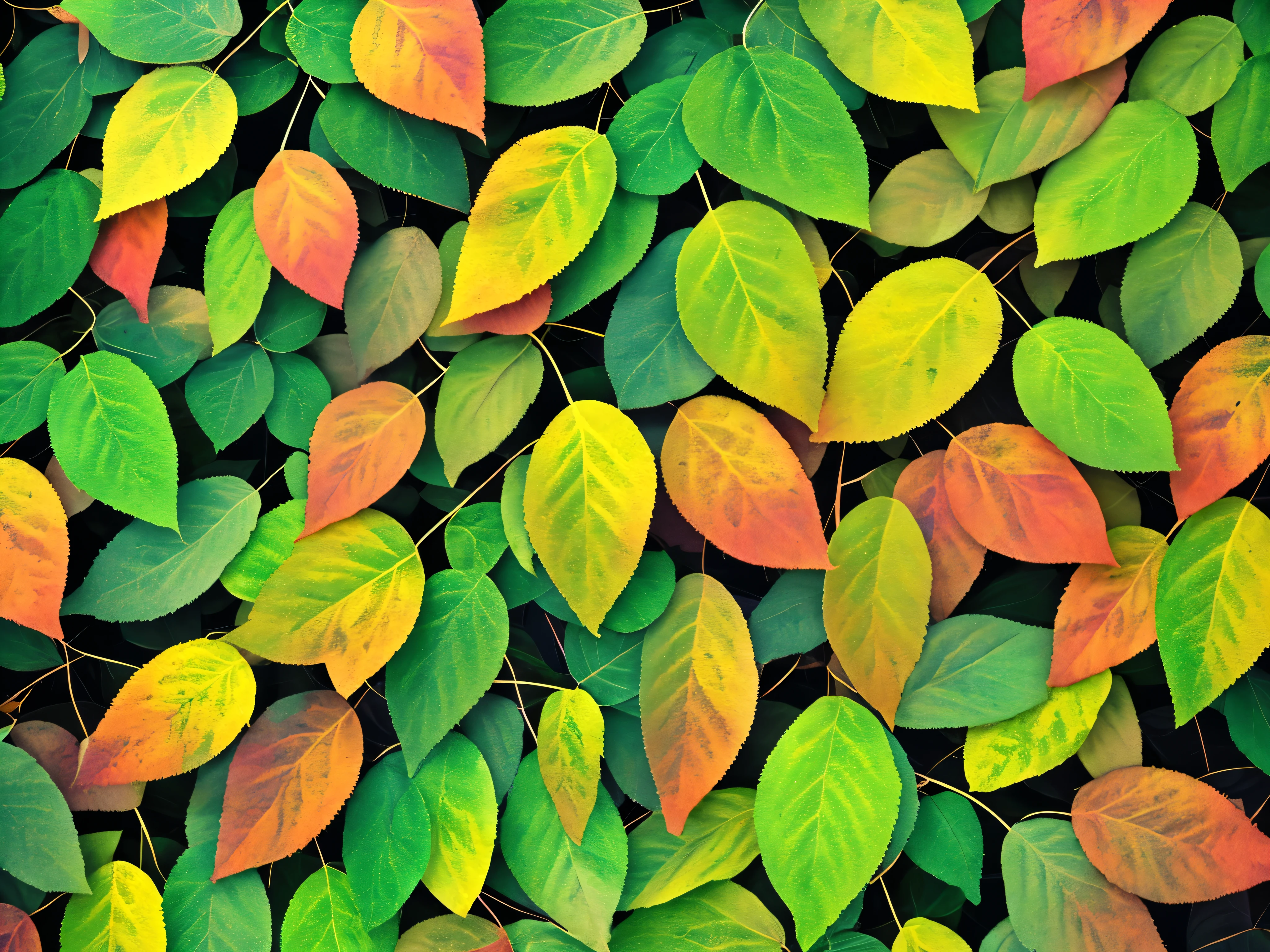 Cute leaves,Beautiful leaves,1 leaf,Rainbow leaf,bilaterally symmetrical