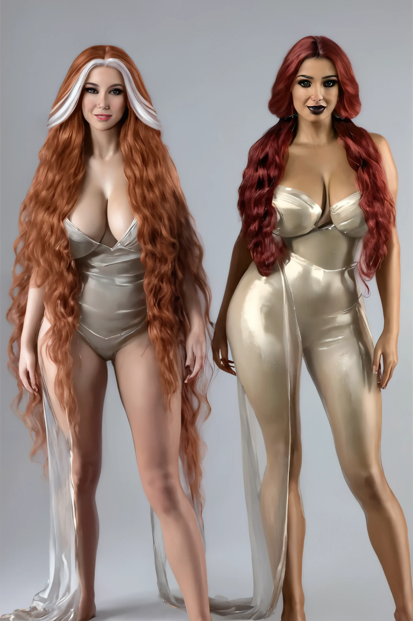 {realistic}, mature and curvy female, juicy women, seductive, countershading, huge breasts, {{{ redhead balayage white highlights, in proper saree with very long thick hair, hair model, juicy , thick hair, luscious hair, cascading hair, gorgeous hair, beauties long hair, dense hair, hair locks , big flowing hair, traditional female hairstyles, very long flowing hair, elaborate long black hairstyle, jaw-dropping beauty}}}, in saree , sexy cleavage, tall, black lips, hazel eyes, wide hips, extra thicc, hispanic, latina