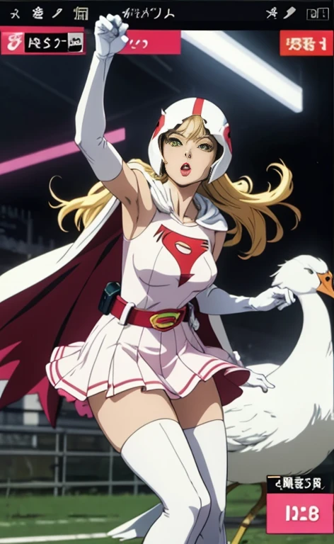 The real picture、sexy、The Beauty of Japan、beautiful girl、Actual Photos、Best image quality、Beautiful thighs、Beautiful images、straight,Temporarily stop,Looking at the audience,break, (Retro art style:1.1) Year_Classic_Jun_Gatchaman_My wife,www.My wife.and, Jun the swan, Long Hair,chest,Green Eyes,lips,medium chest,Blonde Hair,lipstick,Compensate, White legwear,pink bodycon dress、ミニskirtから見える白いパンティ、dress,Superhero,Bodysuit one piece,Cape,gloves,Helmet,belt,elbow gloves,white gloves,mask,skirt, White Stockings, Perfect for your skin, Official Art, High resolution, scenery, (masterpiece:1.1), (最high quality,:1.1), (high quality:1.1), (Anime screenshots:1.2),straight,Temporarily stop,Looking at the audience,break, (Retro art style:1.1)
Year_Classic_Jun_Gatchaman_My wife,www.My wife.and, Jun the swan,
Long Hair,chest,Green Eyes,lips,medium chest,Blonde Hair,lipstick,Compensate,
White legwear,ピンクのdress,Superhero,ミニskirtワンピース,Cape,gloves,Helmet,belt,elbow gloves,white gloves,mask,skirt,, White Stockings, Perfect for your skin,
Official Art, High resolution, scenery, (masterpiece:1.1), (最high quality,:1.1), (high quality:1.1), (Anime screenshots:1.2),